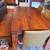 Solid Wood Dining Table/Bench + 4 Leather Chairs 1 thumbnail
