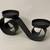 Metal Scroll 2 Votive Candle Holder Accent Decor 2 thumbnail