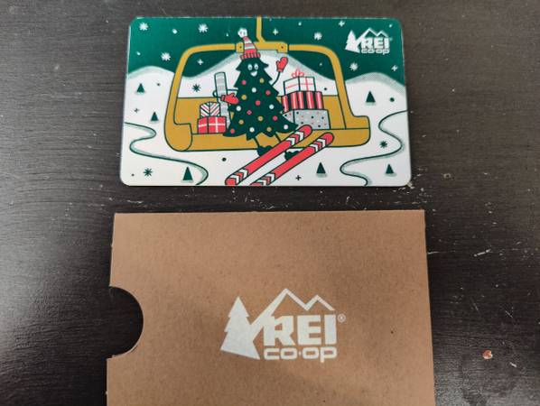 REI Gift Card $250 for $210 1