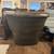 Restoration Hardware Tufted Club 360 Swivel Chair Dark Brown Leather A 6 thumbnail