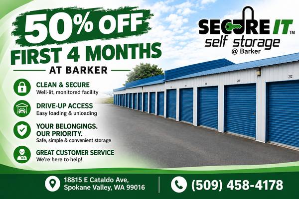 50% OFF First 4 Months! 1