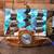 Yankee Clipper Boat Mastercrafters Clock Refurbished and Working 1940s 1 thumbnail