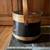 Beautiful vintage painted Firkin bucket. 4 thumbnail