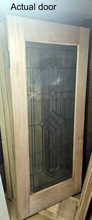 Entry Door - Model Regency -African Mahogany 1