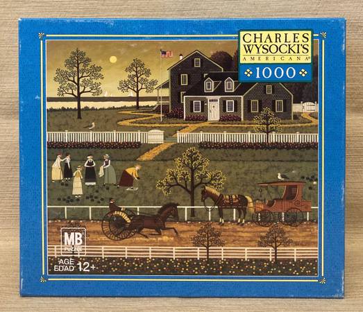 Charles Wysocki puzzle The Boccie Ladies of Martha's Vineyard 1000 pc 1