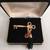 Swarovski Key Brooch Swan logo 1990's Retired 1 thumbnail