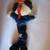 Vintage Clown Crib Musical Stretch Pull String Toy 3 thumbnail