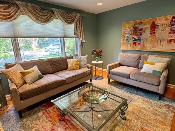 Sofa and Loveseat Set from Jennifer Furniture 1