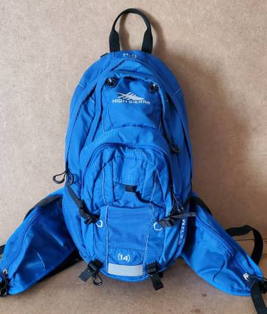 High Sierra 14L Hydration back pack 1