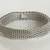 TIFFANY & CO. Sterling Silver 925 Mesh Bracelet 58.4 Grams Box, Pouch 6 thumbnail