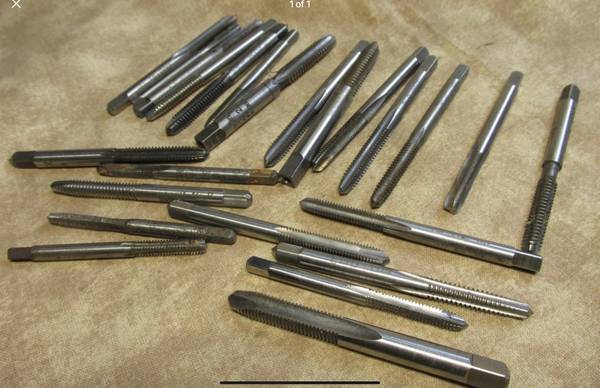 Machinist Taps (small) 24x - Used 1