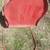 VINTAGE PRE WW2 RED METAL LAWN CHAIR 3 thumbnail