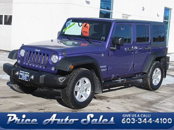 2017 Jeep Wrangler Unlimited Sport 4x4 4dr SUV 1