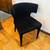 Designer Chair from Moe's Home Jennaya Ply Wood Black Upholstered 1 thumbnail