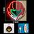 Metroid Samus Helmet plastic neon LED sign w/ dimmer switch -game room 1 thumbnail