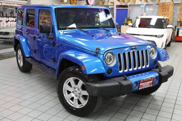 2016 Jeep Wrangler Unlimited 4x4 4WD Sahara 75th Anniversary  4dr SUV 1