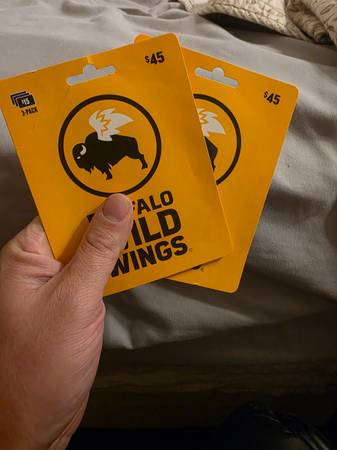 Gift Cards Buffalo wild wings and Mountain High outfitters 1