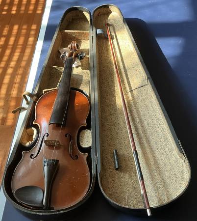 Vintage Wilhelm Herwig in Martneukirchen German Violin 1
