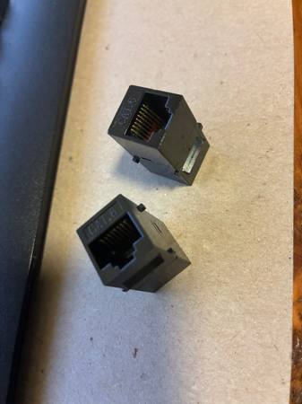 RJ45 Inline Coupler Cat6 Ethernet Network Cable Extender Connector 1