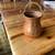 Petite hammered Copper pot. 4 thumbnail