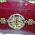 Jewelry Box, Red Lacquer Box with brass hinges and corners 8 thumbnail