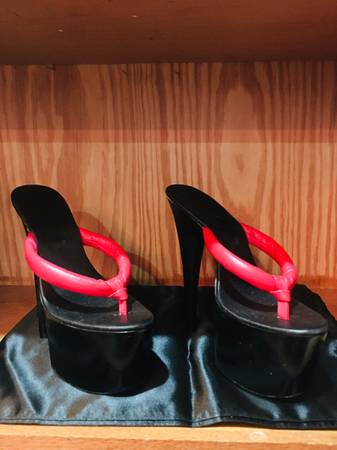 Platform Thong High Heels 1