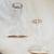 Two Longchamp Gold Cristal D'Arques Crystal Candlesticks Gold Trim 4 thumbnail