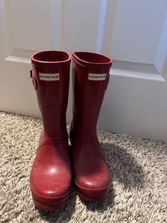 Hunter Boots Red W8 1