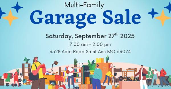 Huge Multi Family Yard Sale 1