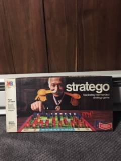 Stratego Board Game 1970 Vintage 1