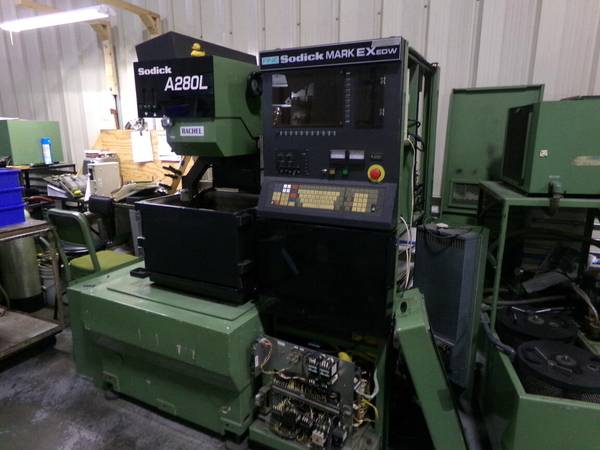 Sodick wire edm - 3 of them available 1