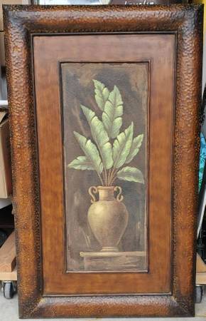 Large Decorative Print on Metal Hanging Art 1