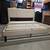 Beige Upholstered King Size Platform Bed Frame 7 thumbnail