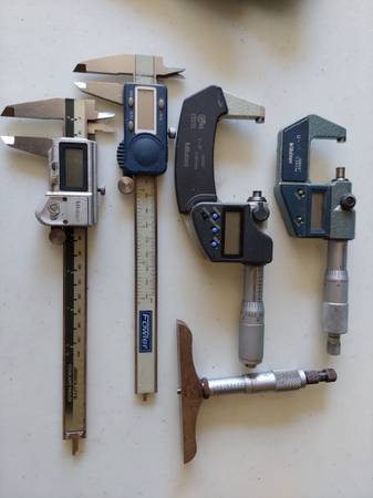Micrometer and calipers 1