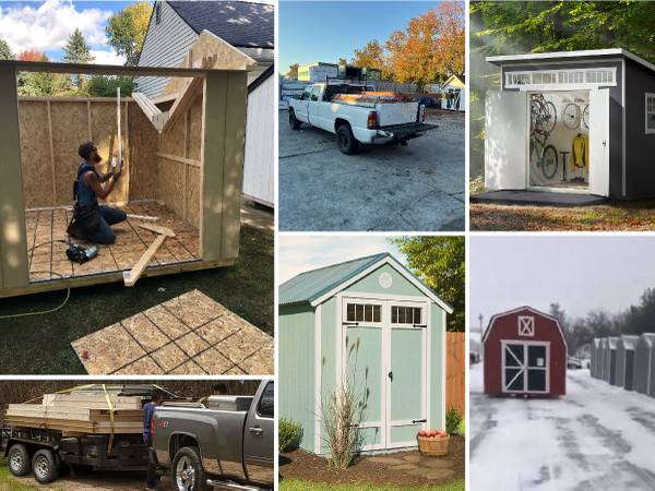 SHED INSTALLERS NEEDED. DAILY PAY! 1