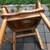 1950's Brandt Ranch Oak southwestern arm chair w/ embossed leather A10 16 thumbnail