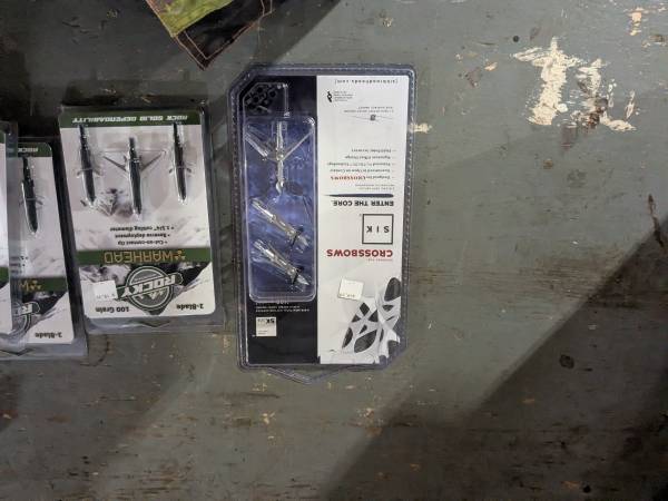 Archery equipment box full of it 1