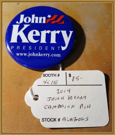 JOHN KERRY CAMPAINE PIN 2004 1