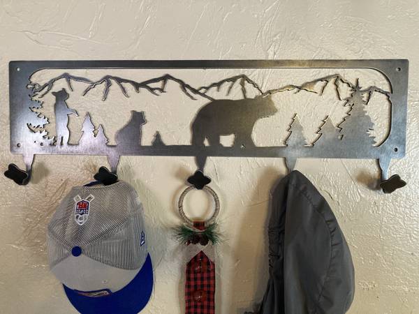 Bear coat rack 1