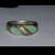 925 silver ring 💍 with opal and diamond size 7 3 thumbnail