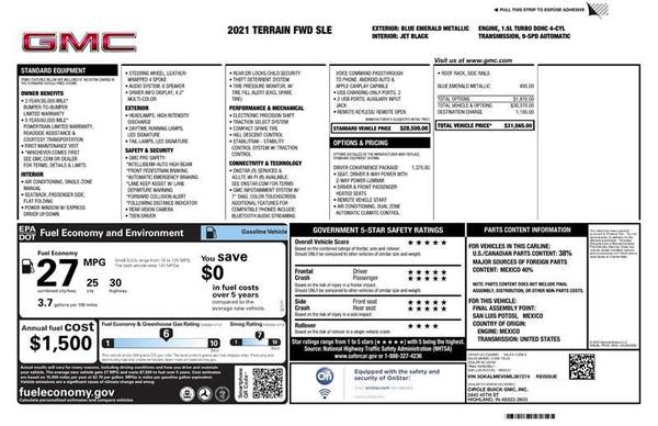 2021 GMC Terrain SLE ****Financiamos a todos! **** - $19,999 (+ Premier Automotive)63616443778561122