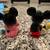 Disney - Sitting Pie-Eyed Mickey and Minnie Mouse Figurines, Set of 2 3 thumbnail