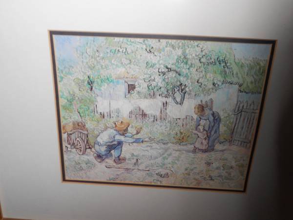 Vincent van Gogh print - First Steps - Brand New Sealed in Plastic 1
