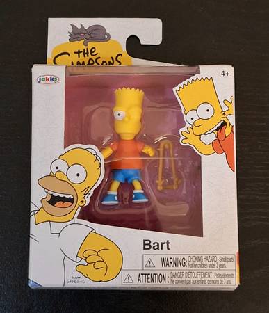 THE SIMPSONS BART SIMPSON MINI FIGURE - JAKKS PACIFIC 1
