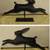 Pair of Large Metal Decorative Rabbits 1 thumbnail