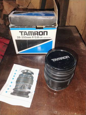 Tamron camera lens 1
