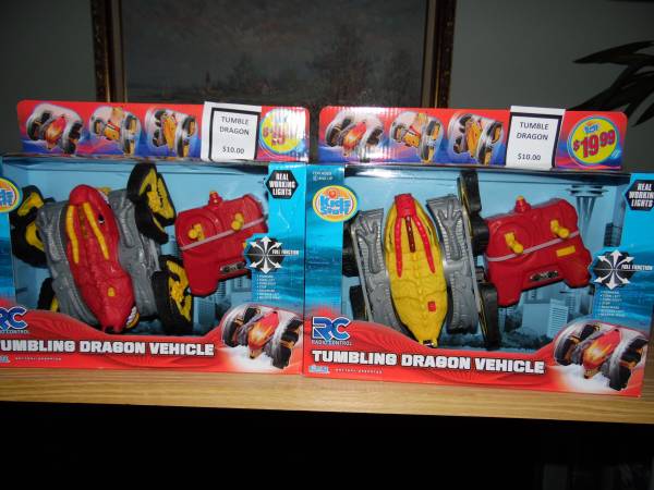 Tumble Dragon Remote Control Vehicles --New in Box-Half Price-- 1