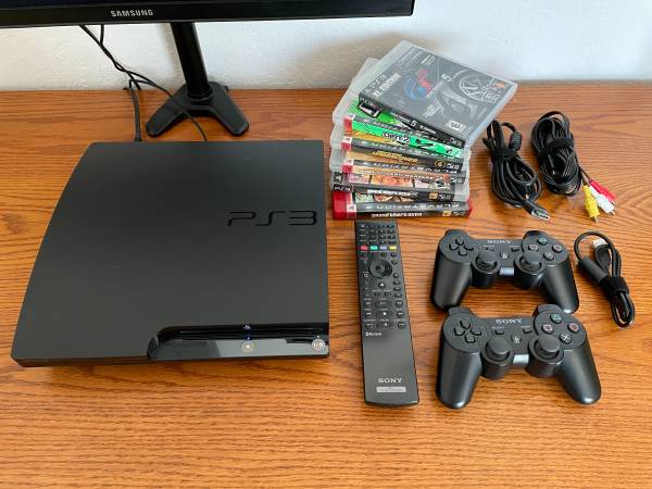 PlayStation3 - PlayStation3 本体&amp;コントローラー 120GB New PS3 PlayStation 3 Slim 120gb System Console VGA 8.0