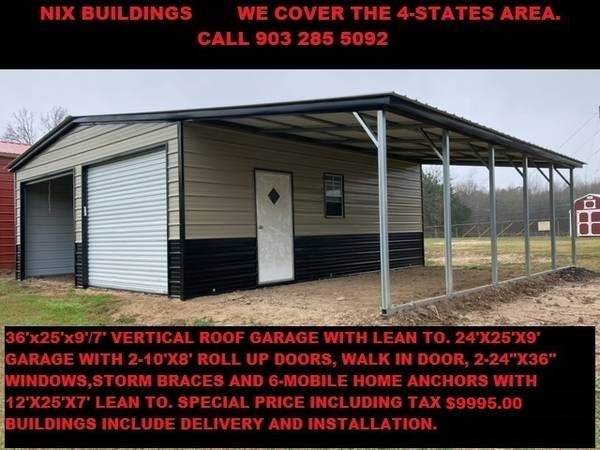 !!! GARAGES/SHOPS & MORE!!! 1