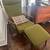 Danish modern green lounger recliner vintage with ottoman 6 thumbnail